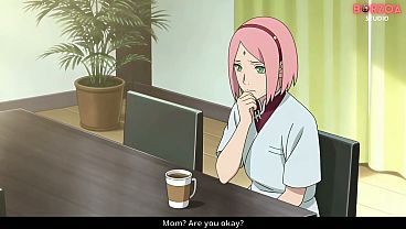 Image Naruto Fucks and Creampie Sarada while Sakura is watching, He betrayed Boruto (Part 1) (Uncensored Hentai)