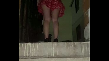 Image Best amateur blowjob ever on the roof of our camper POV