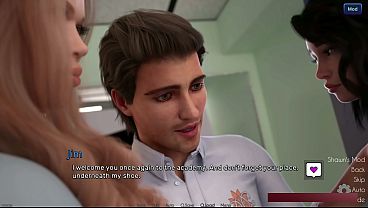 Image The Awakening 12 &ndash_ Liz Gives Xavier a Handjob and Blowjob in the Academy Toilet