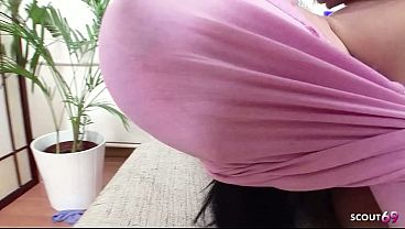 Image Shy and Tiny Girl Pick Up and talk to First Time Anal Sex with lick Guys Ass at no condom Porn Casting