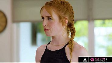 Image ALL GIRL MASSAGE - Hot Lesbian 69 After Massage Between Sexy Redheads Octavia Red And Madi Collins