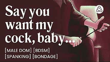Image ASMR Male Voice: Dominant Boyfriend Fucks You into Submission for the First Time &ndash_ Bondage, Spanking & Fingering &ndash_ Erotic Audio Roleplay for Women