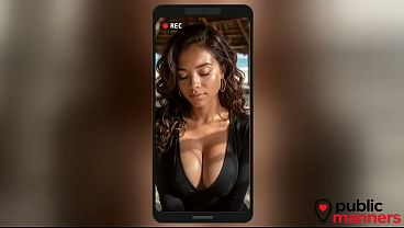 Image I paid the mixed-race girl to give my dick a good workout...[AI]