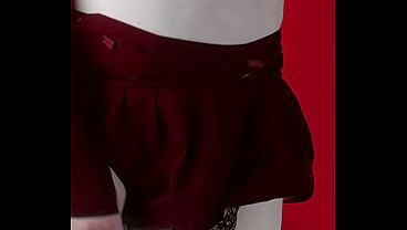 Image 6 HANDS-FREE Cumming in Short Skirt Gothic Feminine Booty