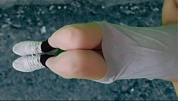 Image 1 Lay Down on Asphalt Booty Cutie Femboy
