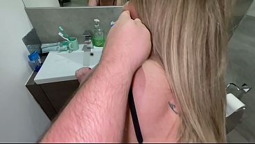 Image Stepson fuck my mouth, fuck me in the shower room