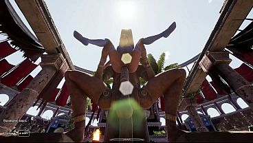 Image An Ancient Statue Suddenly Awakened and Passionately Took Lara From Behind &ndash_ 3D Hentai Game