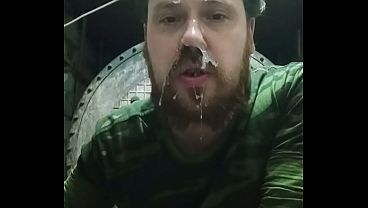 Image My balls produce so much sperm that I can't swallow it!