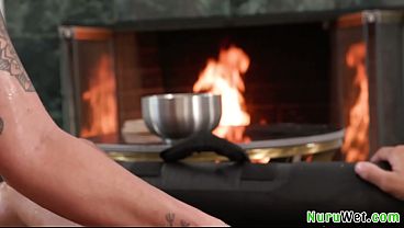 Image Nuru massage & NuruWet presents hot video:  Alexis Malone, Victor Ray - Exchange Student's Culture Shock