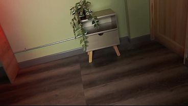 Image Sexy brunette stepsister ends up getting fucked by her muscular stepbrother while thinking it's VR