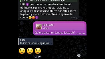 Image Me pongo caliente hablando con mi padrastro por chat