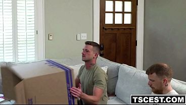 Image Josh Reaper, Lane Colten and FTM Stevie Trixx Stepbrother Fuck Fest