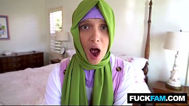 Image Horny Hijabi's First DICK Experience Izzy Lush, Donnie Rock
