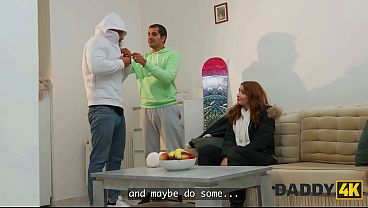 Image DADDY4K. The Horny Ginger Prefers Fucking to working out