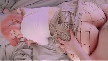 Image Big ass teen anal  POV cum in mouth