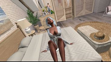 Image An older woman with a good figure was anal-fucked by a young, fat, greasy cock