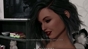 Image My Dorm 249: Stepmom Norah Eats Pussy While Stepdaughter Erica Rides Mark's Cock!