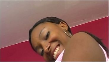 Image Ebony teen slut newbie gets fucked on video for the first time