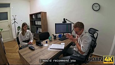 Image LOAN4K. Rough sex with a young student on the table