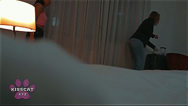 Image Step Daughter Sumiko Smile Rides Step Dad Secretly Before He Cums Inside Step Mom in Shared Hotel Bed
