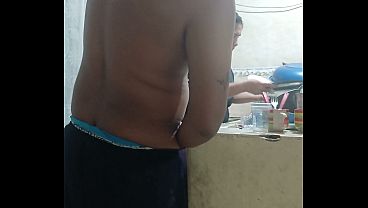 Image Mexicana Sexo anal en la cocina, ap&uacute_rate mi jefa llegar&aacute_ en cualquier momento CDMX