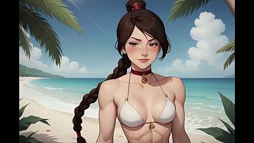 Image Avatar punished Ty Lee for helping Azula in the AI porn adaptation of The Last Airbender