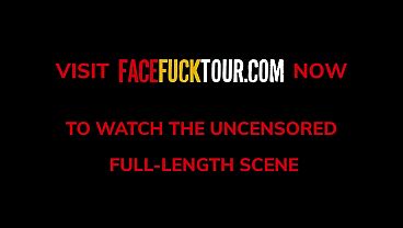 Image I face fucked this 18YO PETITE white babe until she is gagging then gets facial