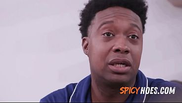 Image Yoga Babe Gets Stretched Out By Two Black Cocks in a Threesome - Chloe Rose