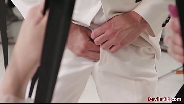 Image Small tit bride fucked by grooms stepbro