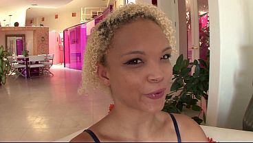 Image Interracial lesbians Casana Lei and Ashley Lovebug pussy licking fun