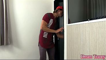 Image Blonde Tgirl Nathalia de Castro Has Her Ass Stuffed