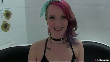 Image KILLERGRAM - Linda Lush Satisfies Her Needs At The Killergram Glory Hole With A Hardcore Gangbang Session