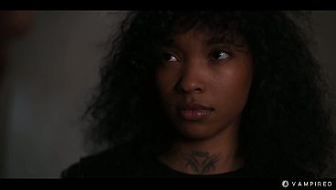 Image Ebony Vampire Seduces Female Mistress - Lesbian Hardcore Fantasy