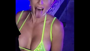 Image Blonde Raver Slut Takes You To Rooftop To Suck And Fuck You