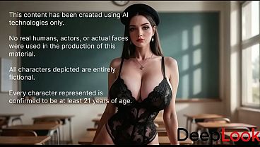 Image My French teacher left me after class for practical classes.[Ai]