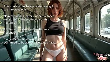 Image My 18-year-old girlfriend took my virginity on the school bus. She rode my dick like a real slut[AI]