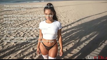 Image I took this big ass Latina volleyball player behind the beach bleachers and fucked her pussy hard [Ai]