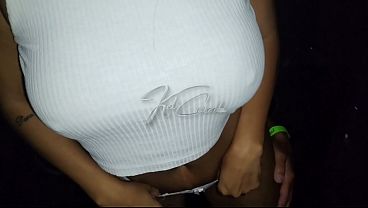 Image Um pau gostoso n&atilde_o pode sair do gloryhole sem despejar todo leite na minha boca!