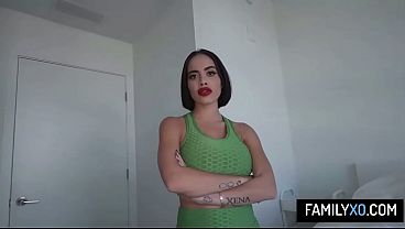 Image Busty milf stepmother Victoria June agree to fuck with her stepson as long he fix his grades