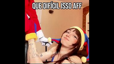 Image POMNI (Amazing Digital Circus) FUDENDO COM CAINE ft. Amberzinha [FREE SCENE]