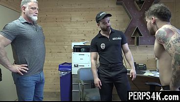 Image Officer Jaxon and Stepdad Rick Tag-Team Keith's Asshole After Laptop Theft - Perps4k