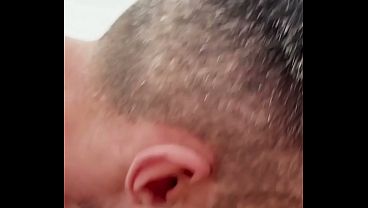 Image A hairy male with a big cock fucks me and lets me cum on his ass hair.