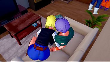 Image Trunks x Android 18 Koikotsu Cuckold