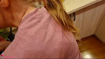 Image Fucking my pretty wife while cooking | Doggystyle Standing Cooking Sex with Creampie and No Condoms Hope she Won't Get Pregnant