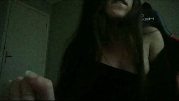 Image Fairy bliss horny as fuck touching herself and moaning until cumming