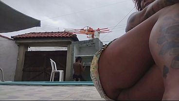 Image Puta se exibindo para os funcion&aacute_rios da rede energia el&eacute_trica acaba gozando de tanto tes&atilde_o