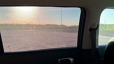 Image Redhead fellow traveler fucks a stranger in car and forest