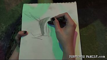 Image Wild punk twins and dominant stepmum Susan (PERVERSE FAMILY)