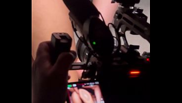 Image BTS - Real sex between a nerdy guy and a sexy Colombian girl - PIPEBOY and Camila Henao - Behind the scenes