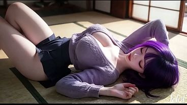 Image At first, my new neighbor was reluctant and refused to sleep with me, but now my dick is her favorite toy)[AI]